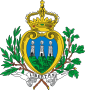 圣马力诺 - 國徽